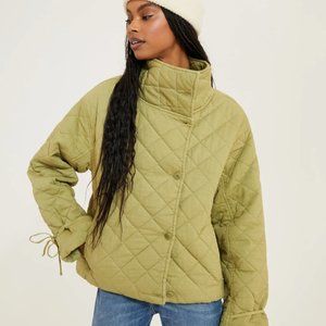 Army Quilted Jacket